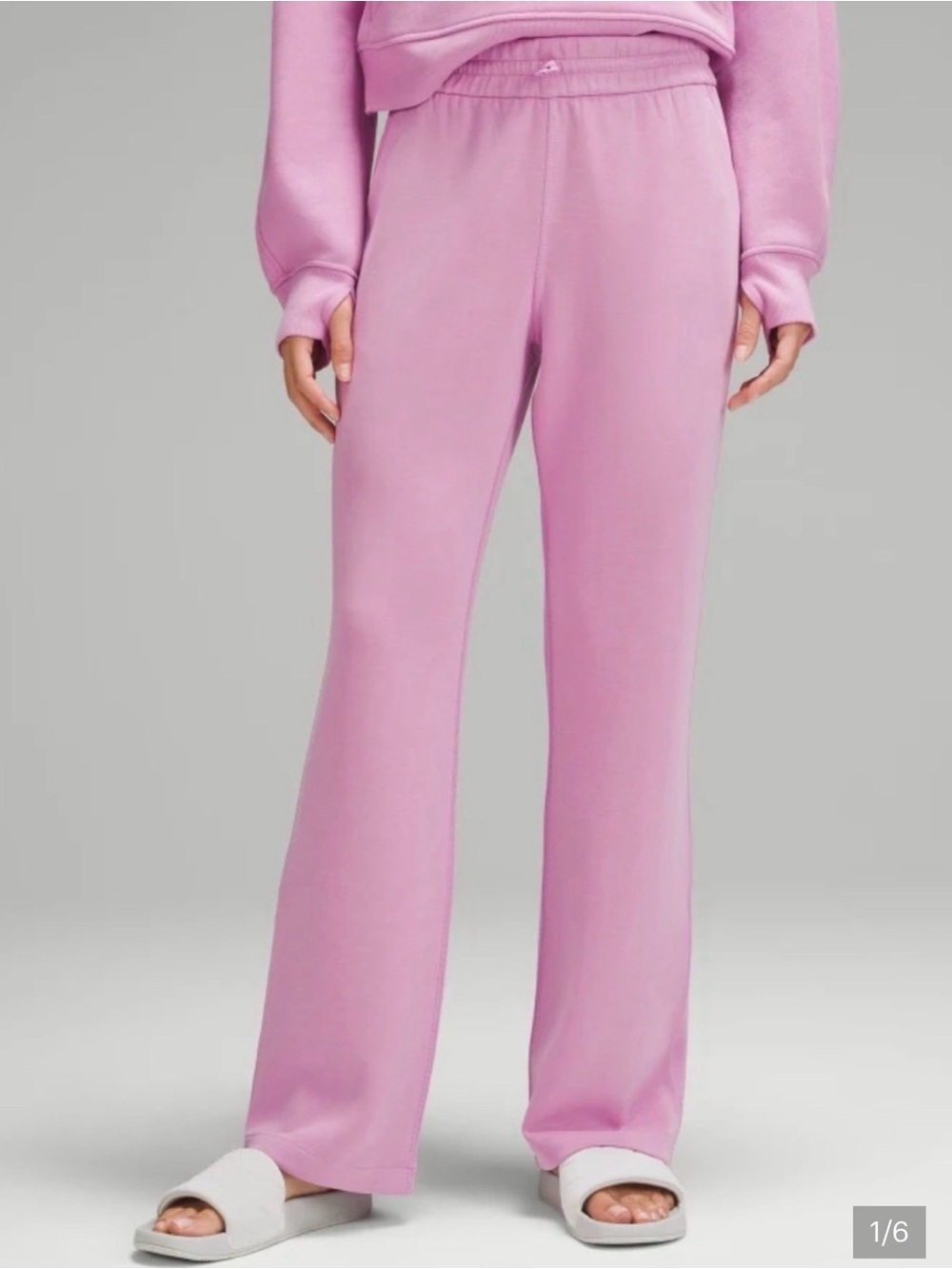 Lululemon Softstreme High-Rise Pant - Pink Frosting